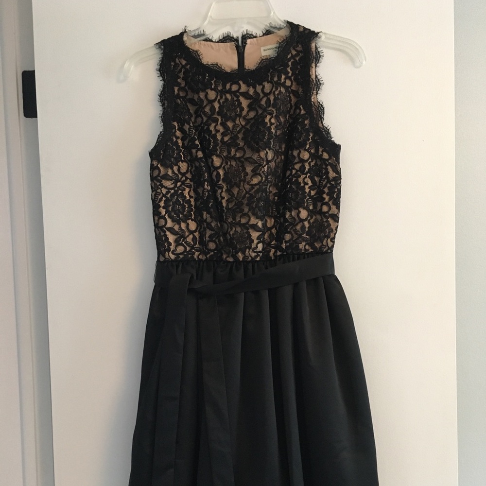 Banana Republic Lace and Satin Party Dress